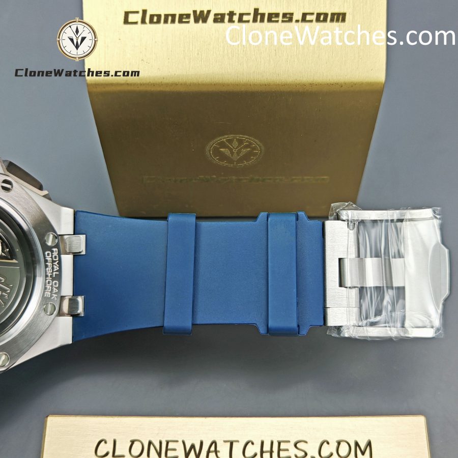 Audemars Piguet Super Clone Watches 1:1 Royal Oak Offshore Blue Dial 26420 Selfwinding Chronograph - Image 12