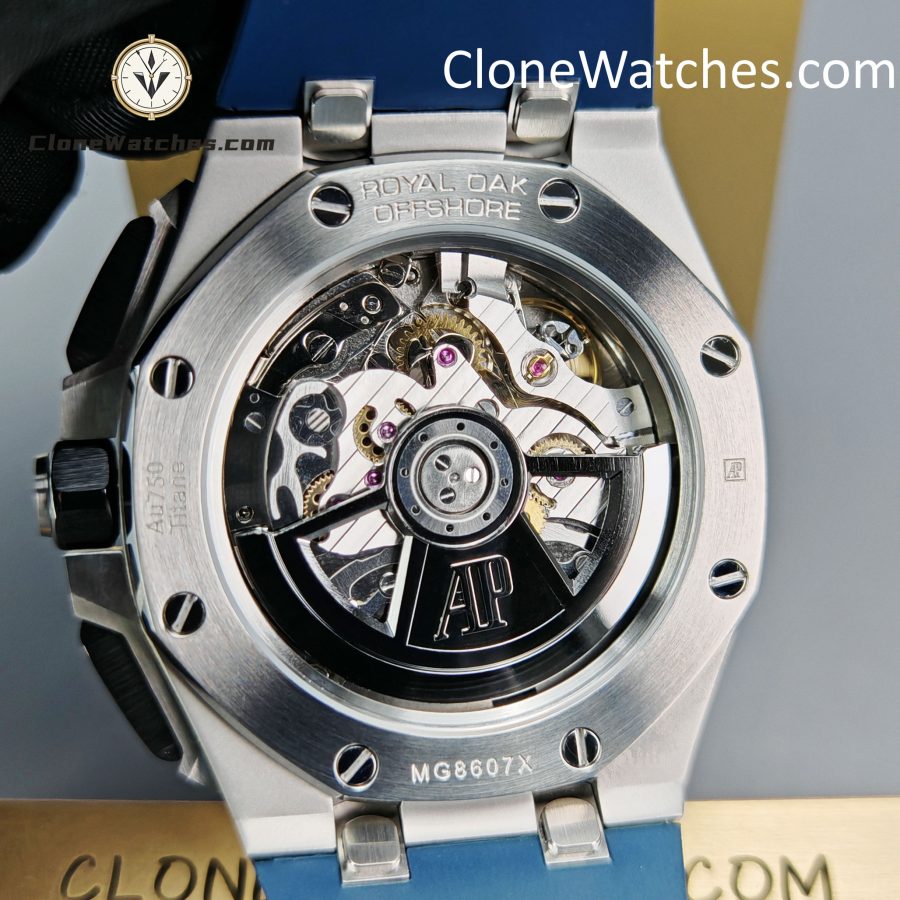 Audemars Piguet Super Clone Watches 1:1 Royal Oak Offshore Blue Dial 26420 Selfwinding Chronograph - Image 14