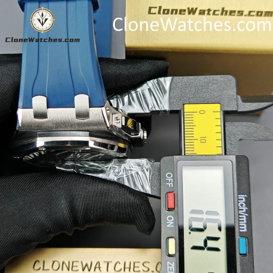 Audemars Piguet Super Clone Watches 1:1 Royal Oak Offshore Blue Dial 26420 Selfwinding Chronograph - Image 15