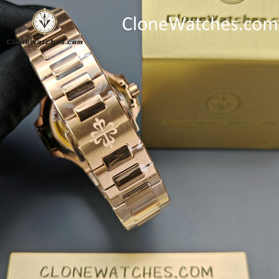 Patek Philippe Super Clone Watches 1:1 Nautilus Rose Gold 7118/1R-010 35.2 mm - Image 7