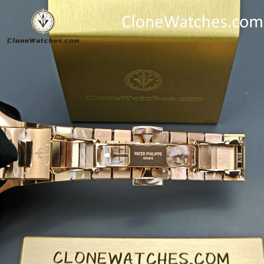 Patek Philippe Super Clone Watches 1:1 Nautilus Rose Gold 7118/1R-010 35.2 mm - Image 13