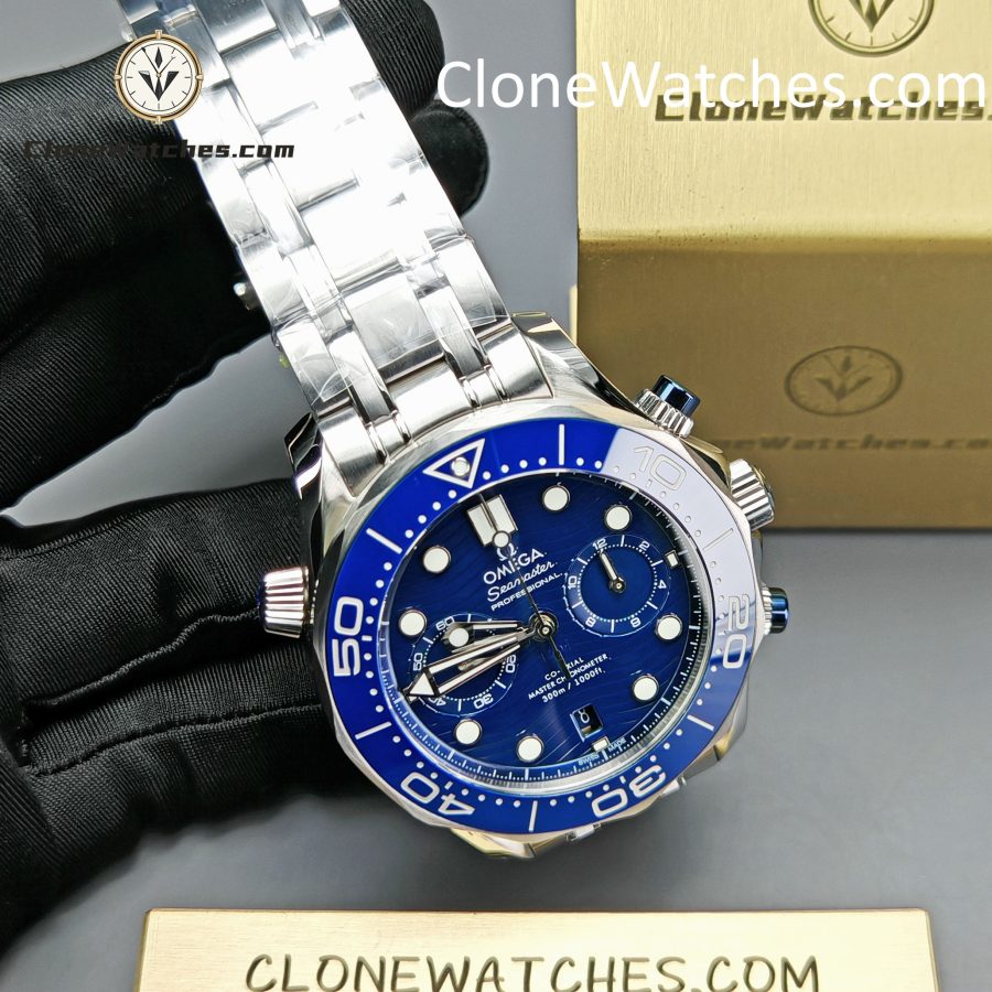 OMEGA Super Clone Watches 1:1 Seamaster Diver 300M 44MM  210.30.44.51.03.001 - Image 5