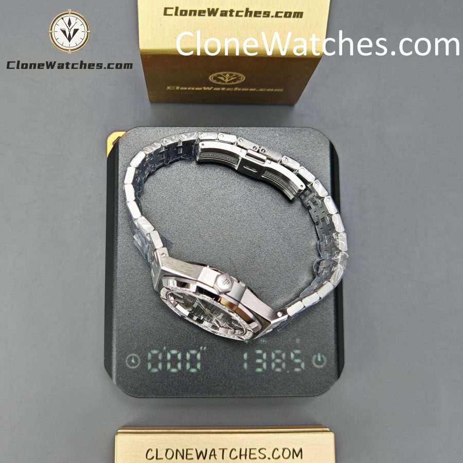 Audemars Piguet Super Clone Watches 1:1 Royal Oak 15451ST Grey Dial 37MM - Image 16