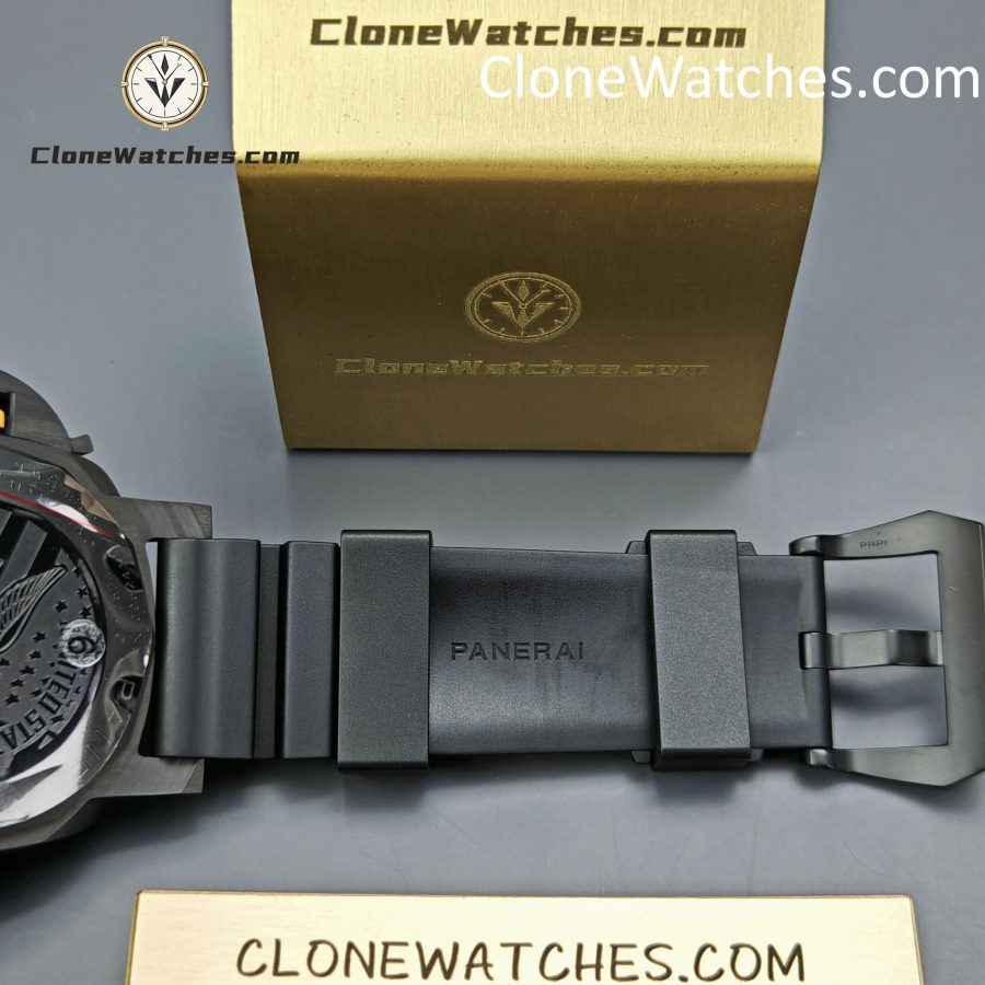 Panerai Super Clone Watches 1:1 Submersible GMT Carbotech™ PAM01324 44mm - Image 10