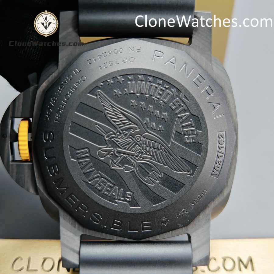 Panerai Super Clone Watches 1:1 Submersible GMT Carbotech™ PAM01324 44mm - Image 12