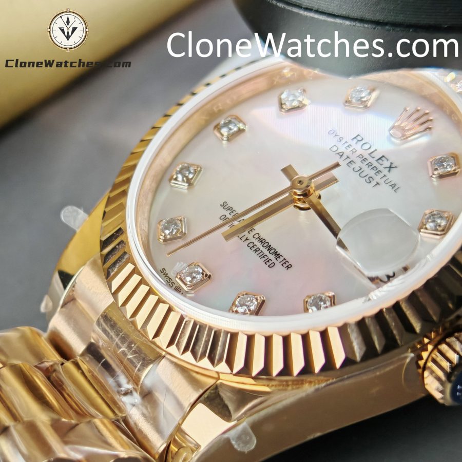 Rolex Super Clone Watches 1:1 DateJust m278275-0009 President 31MM 2236 Movement - Image 11