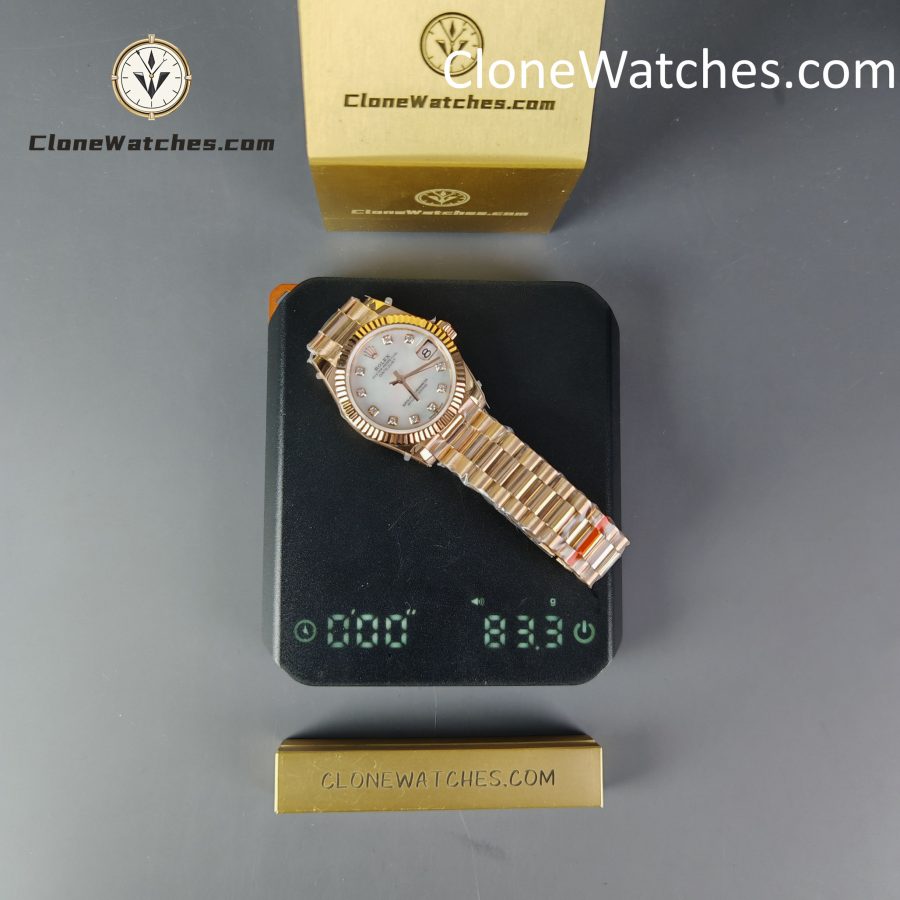Rolex Super Clone Watches 1:1 DateJust m278275-0009 President 31MM 2236 Movement - Image 16