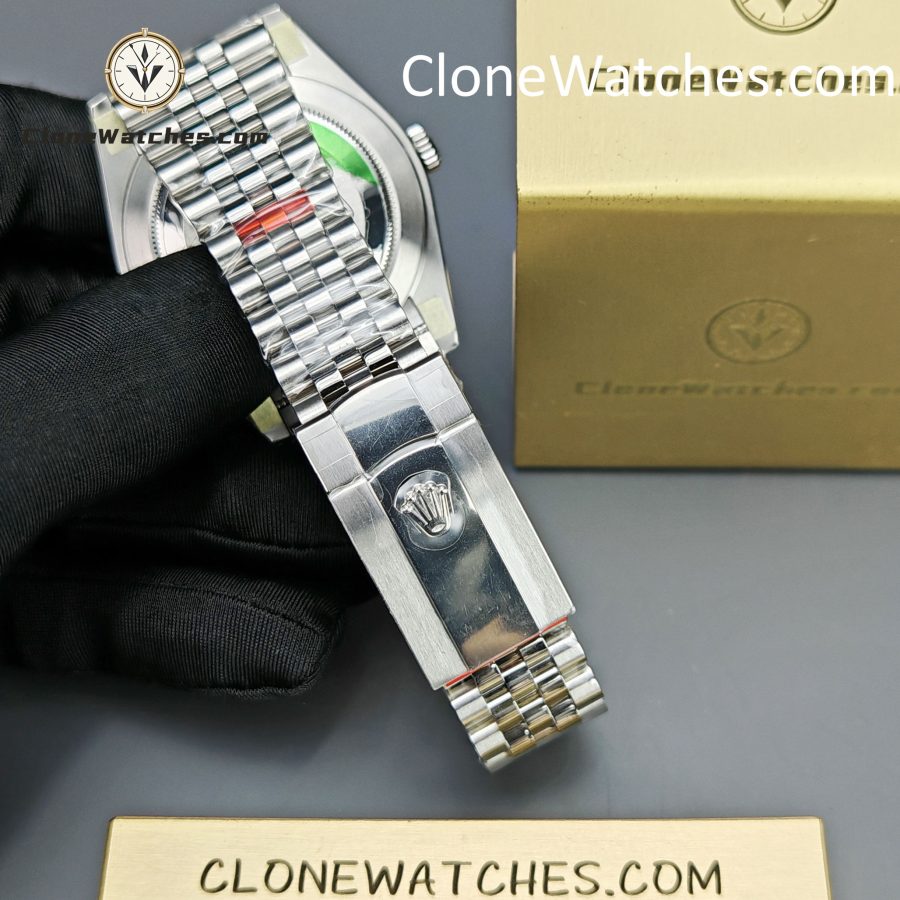 Rolex Super Clone Watches 1:1 DateJust Water Ripple Blue Dial m126334-0032 Jubilee 41MM 3235 Movement - Image 7