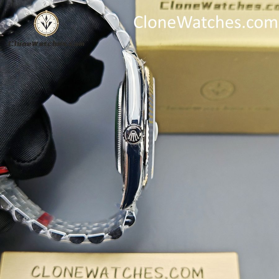 Rolex Super Clone Watches 1:1 DateJust Water Ripple Blue Dial m126334-0032 Jubilee 41MM 3235 Movement - Image 8