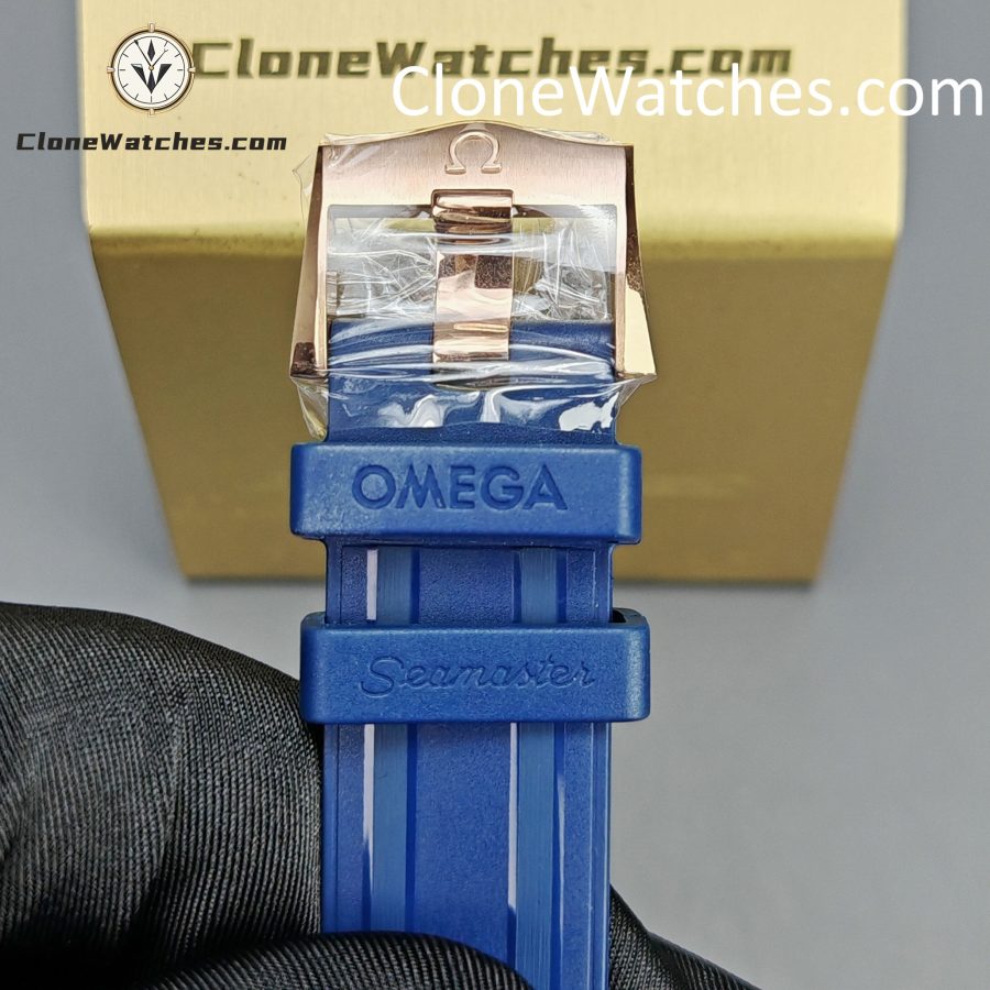 OMEGA Super Clone Watches 1:1 Seamaster Diver 300M Rose Gold 210.62.42.20.03.001 42MM - Image 9