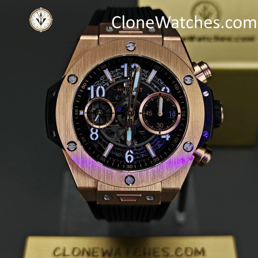Hublot Super Clone Watches 1:1 Big Bang Unico King Gold 42mm 441.OX.1181.RX - Image 2