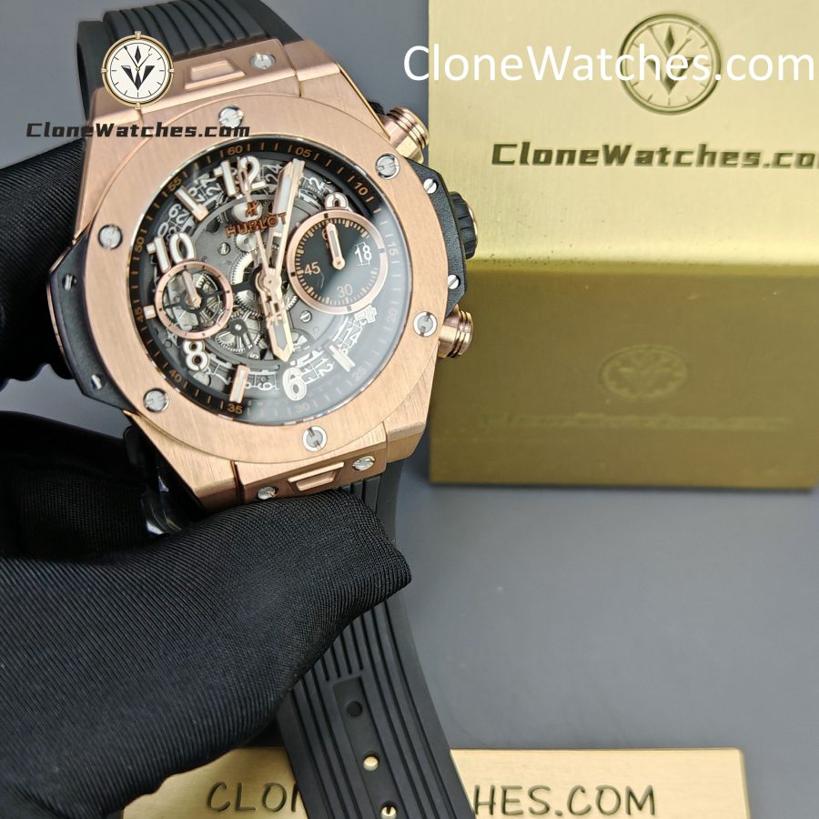Hublot Super Clone Watches 1:1 Big Bang Unico King Gold 42mm 441.OX.1181.RX - Image 4