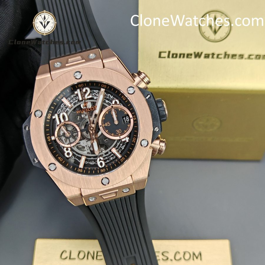 Hublot Super Clone Watches 1:1 Big Bang Unico King Gold 42mm 441.OX.1181.RX - Image 5