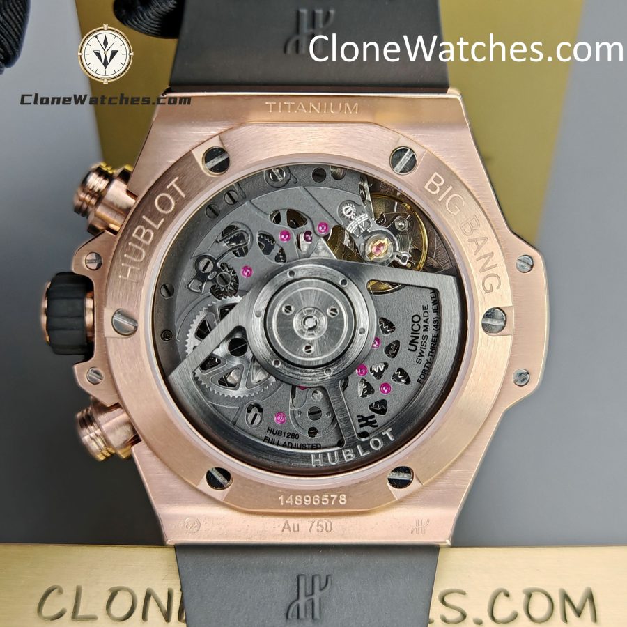 Hublot Super Clone Watches 1:1 Big Bang Unico King Gold 42mm 441.OX.1181.RX - Image 12