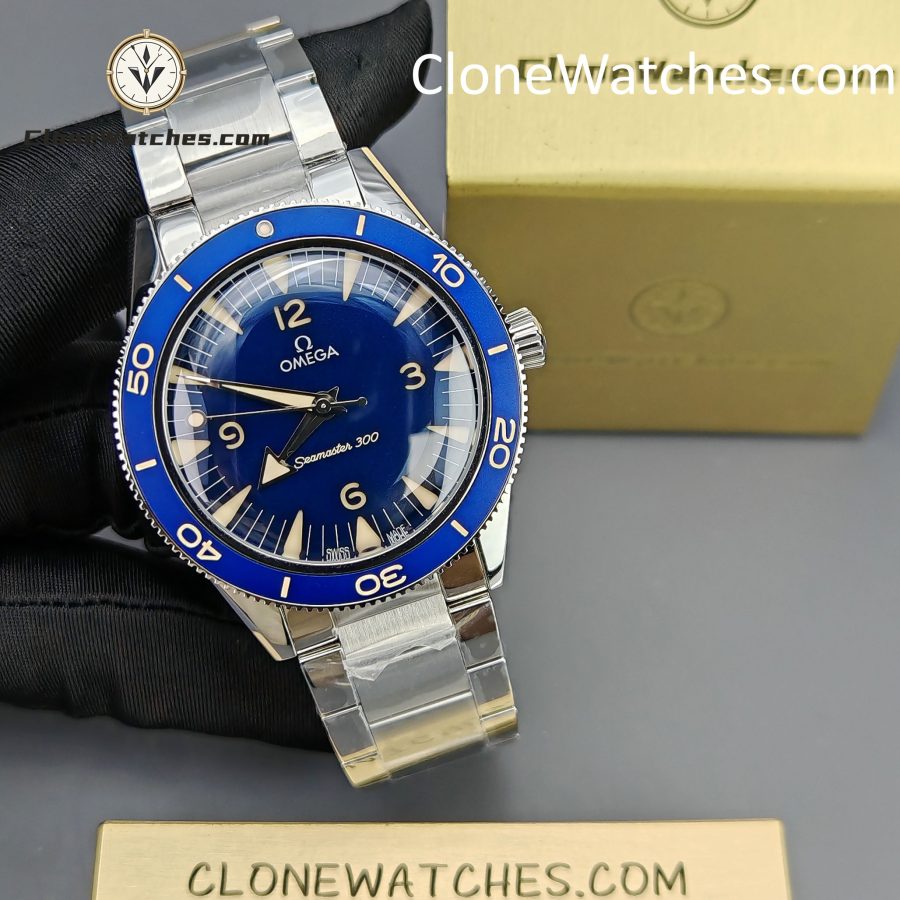 OMEGA Super Clone Watches 1:1 Seamaster 300M 234.30.41.21.03.001 41MM - Image 6