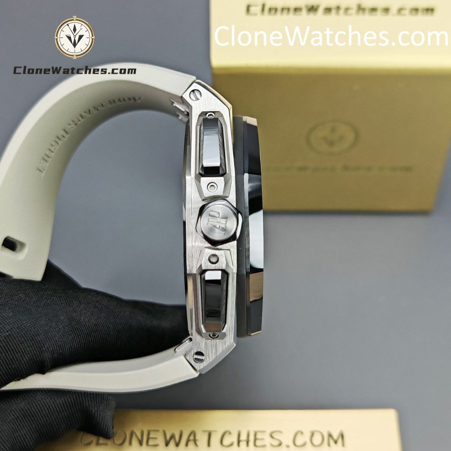 Audemars Piguet Super Clone Watches 1:1 Royal Oak Offshore Taupe Dial 26420 Selfwinding Chronograph - Image 7