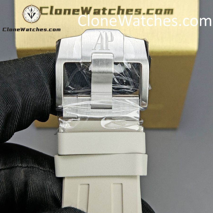 Audemars Piguet Super Clone Watches 1:1 Royal Oak Offshore Taupe Dial 26420 Selfwinding Chronograph - Image 9