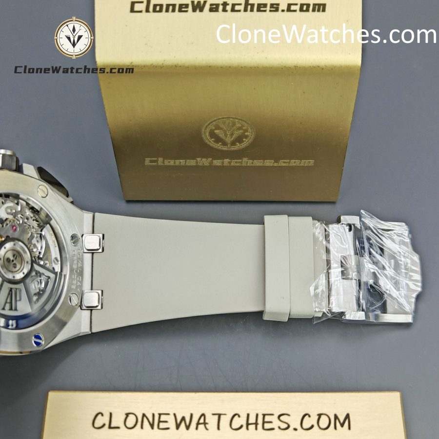 Audemars Piguet Super Clone Watches 1:1 Royal Oak Offshore Taupe Dial 26420 Selfwinding Chronograph - Image 11