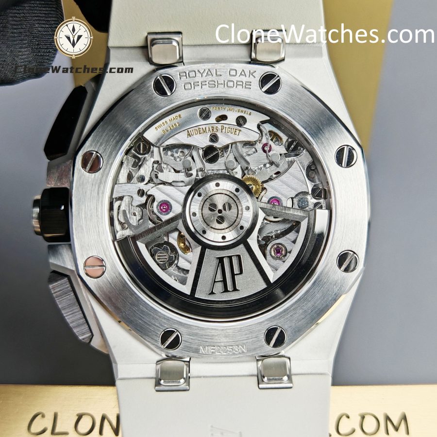 Audemars Piguet Super Clone Watches 1:1 Royal Oak Offshore Taupe Dial 26420 Selfwinding Chronograph - Image 13