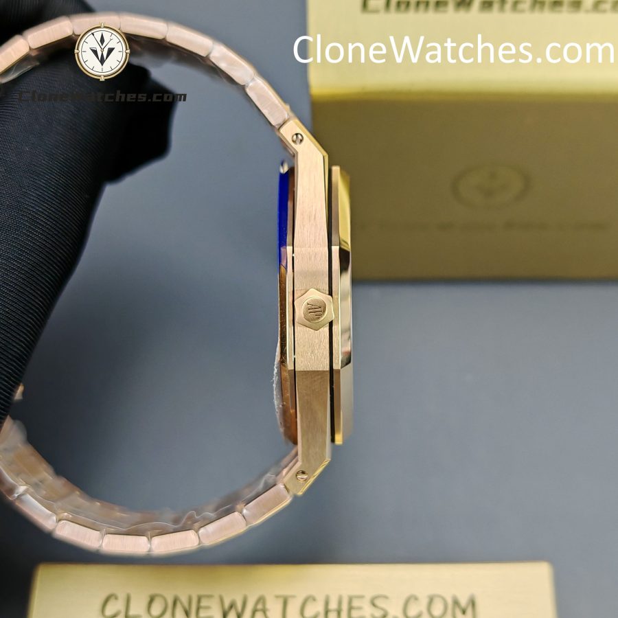 Audemars Piguet Super Clone Watches 1:1 Royal Oak"Jumbo" Extra-Thin "50th Anniversary" 16202 Smoked Grey Dial 39MM - Image 7