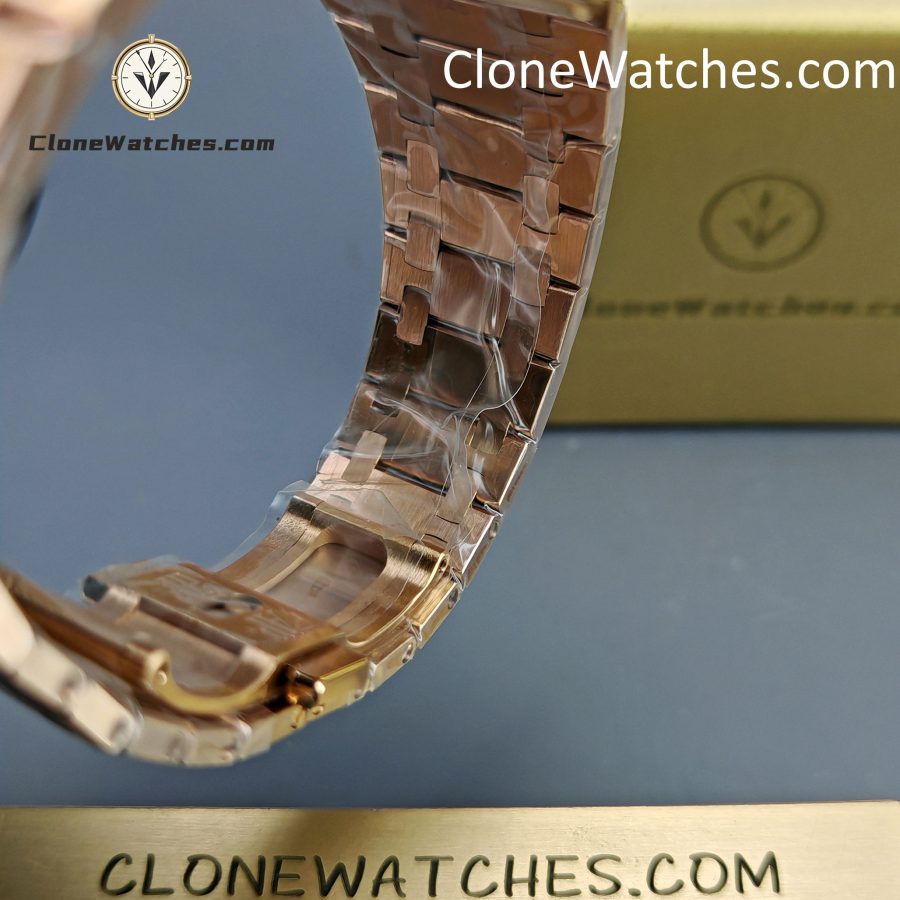 Audemars Piguet Super Clone Watches 1:1 Royal Oak"Jumbo" Extra-Thin "50th Anniversary" 16202 Smoked Grey Dial 39MM - Image 9