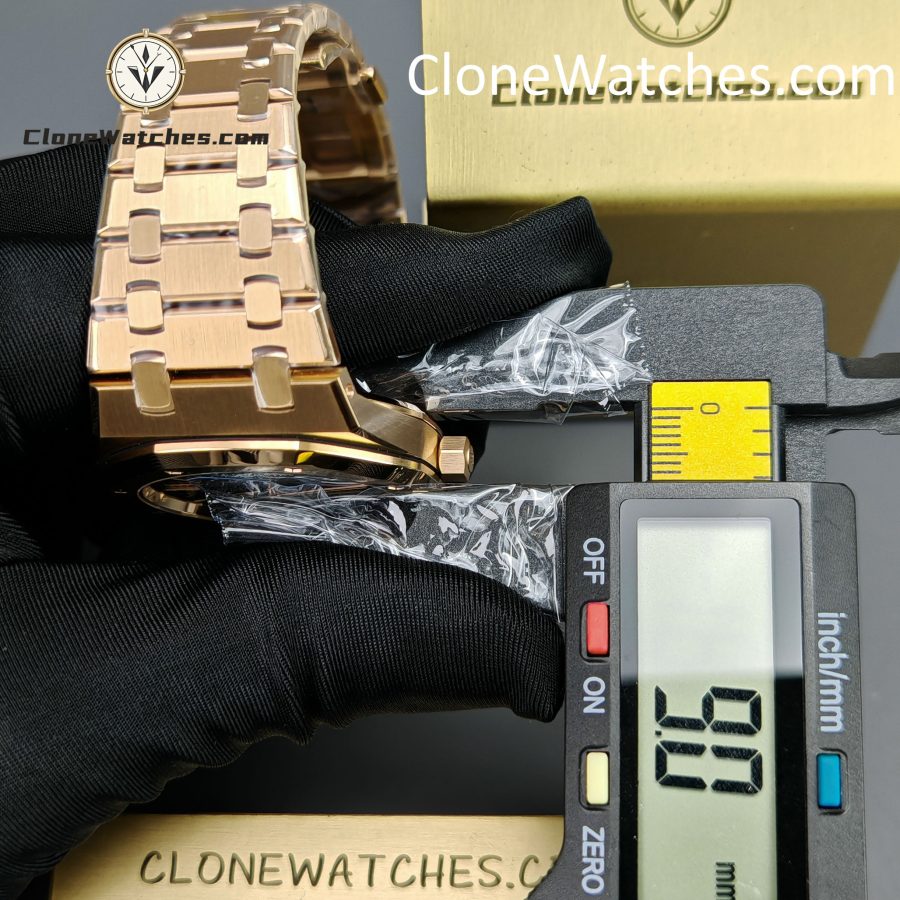 Audemars Piguet Super Clone Watches 1:1 Royal Oak"Jumbo" Extra-Thin "50th Anniversary" 16202 Smoked Grey Dial 39MM - Image 13