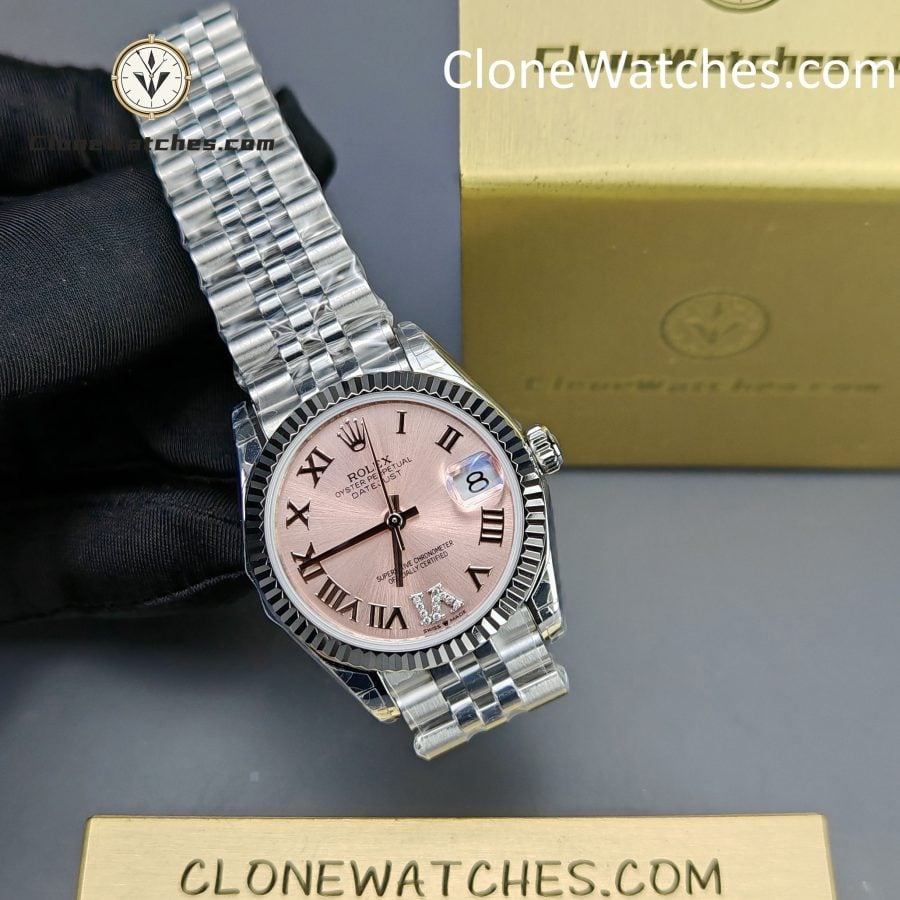 Rolex Super Clone Watches 1:1 DateJust m278274-0024 Jubilee 31MM 2236 Movement - Image 4