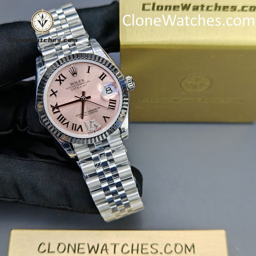 Rolex Super Clone Watches 1:1 DateJust m278274-0024 Jubilee 31MM 2236 Movement - Image 5
