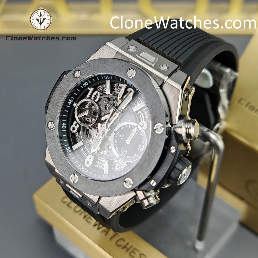 Hublot Super Clone Watches 1:1 Big Bang Unico Titanium Ceramic 42mm 441.NM.1171.RX - Image 3