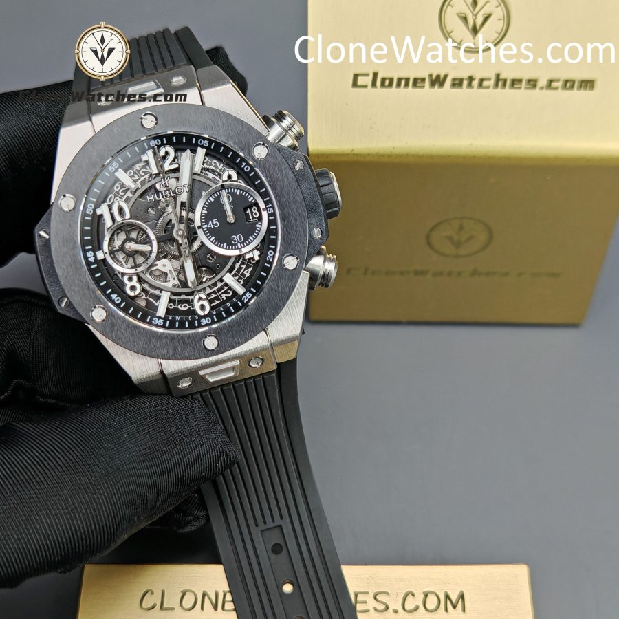 Hublot Super Clone Watches 1:1 Big Bang Unico Titanium Ceramic 42mm 441.NM.1171.RX - Image 5