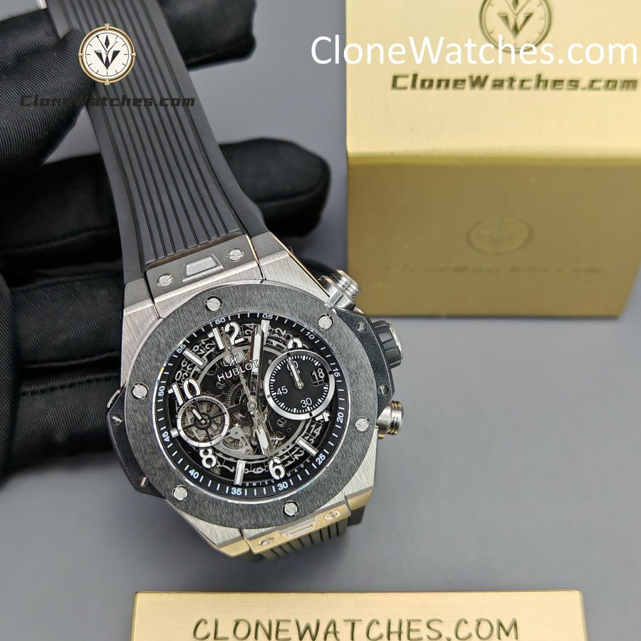 Hublot Super Clone Watches 1:1 Big Bang Unico Titanium Ceramic 42mm 441.NM.1171.RX - Image 6