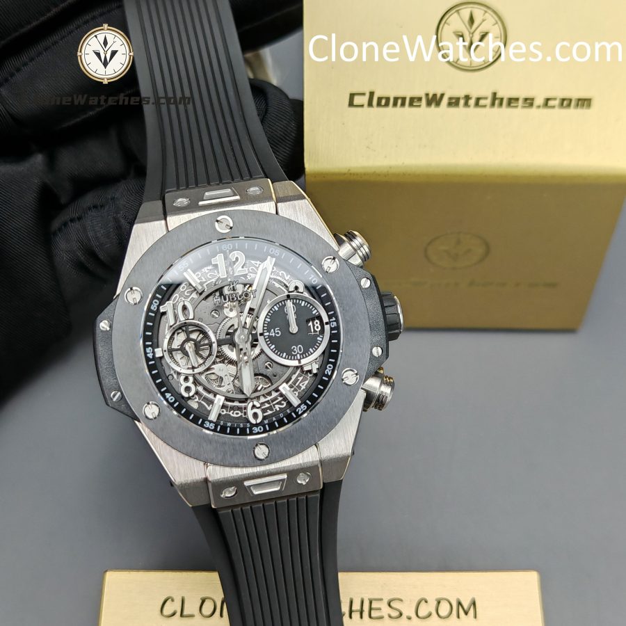 Hublot Super Clone Watches 1:1 Big Bang Unico Titanium Ceramic 42mm 441.NM.1171.RX - Image 7