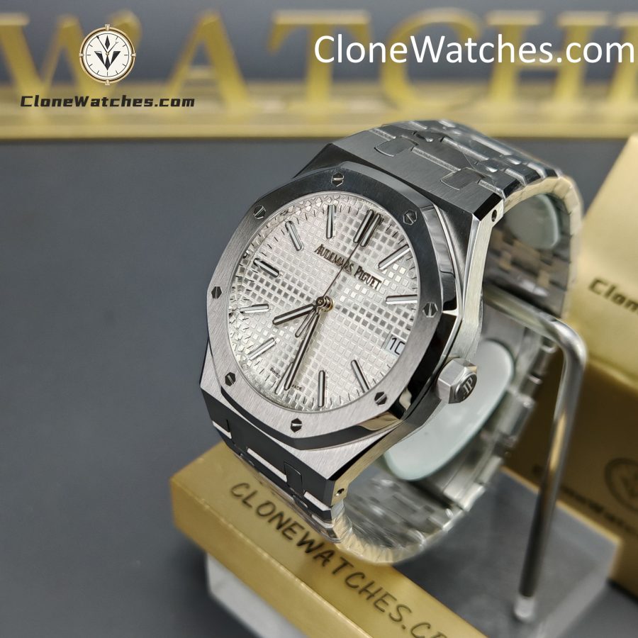 Audemars Piguet Super Clone Watches 1:1 Royal Oak  15510 White Dial 41MM Selfwinding - Image 3