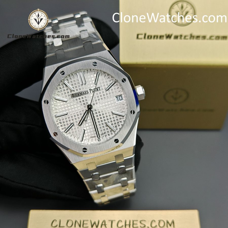 Audemars Piguet Super Clone Watches 1:1 Royal Oak  15510 White Dial 41MM Selfwinding - Image 6