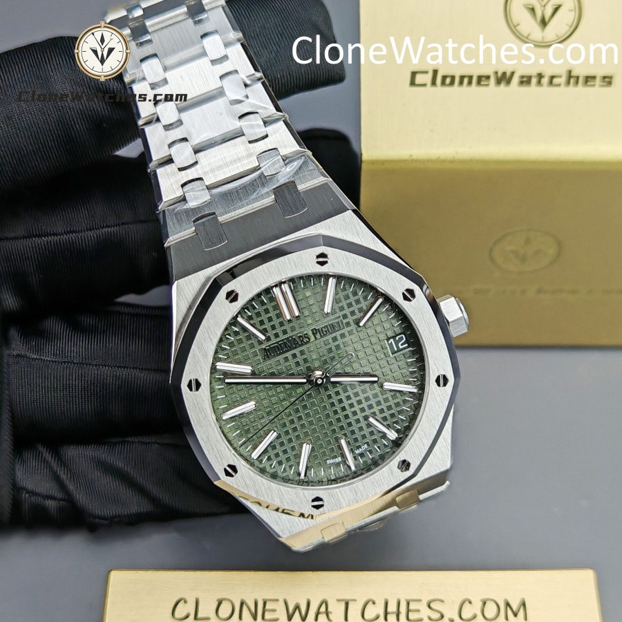 Audemars Piguet Super Clone Watches 1:1 Royal Oak 15510 Green Dial 41MM Selfwinding - Image 5