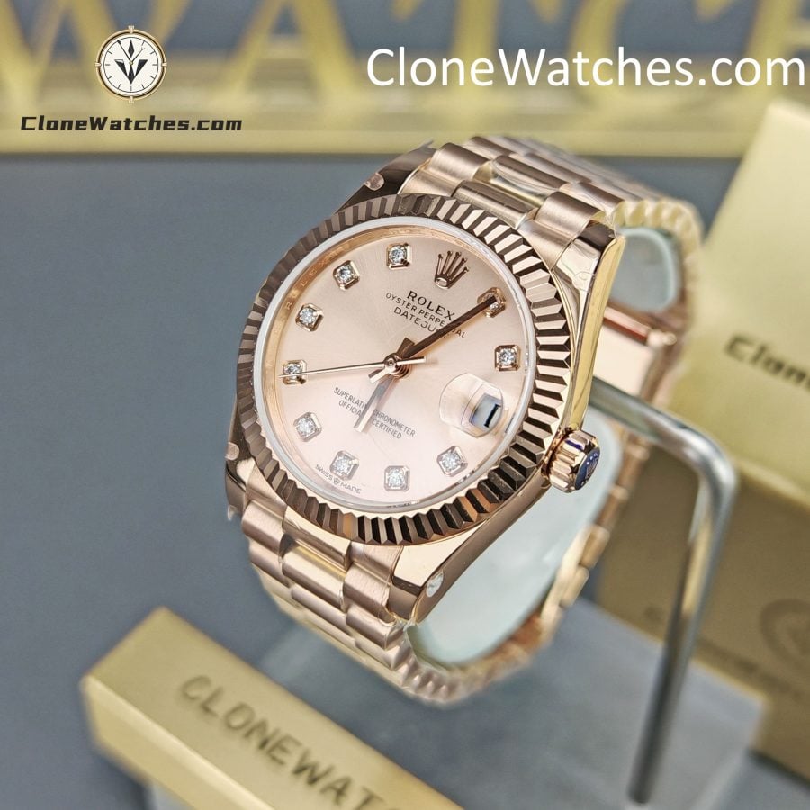 Rolex Super Clone Watches 1:1 DateJust m278275-0031 President 31MM 2236 Movement - Image 2