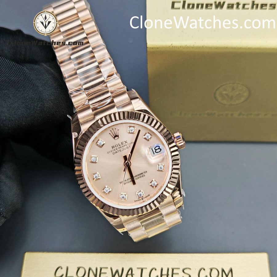 Rolex Super Clone Watches 1:1 DateJust m278275-0031 President 31MM 2236 Movement - Image 4