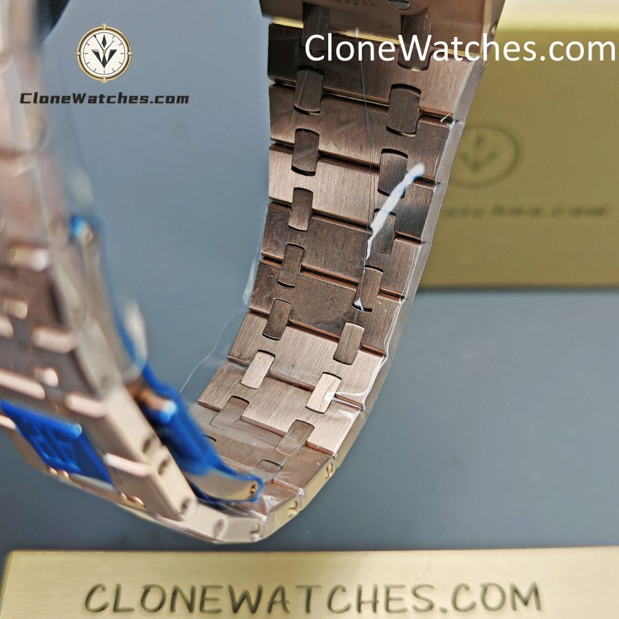 Audemars Piguet Super Clone Watches 1:1 Royal Oak Rose Gold 26240 Green Dial - Image 13