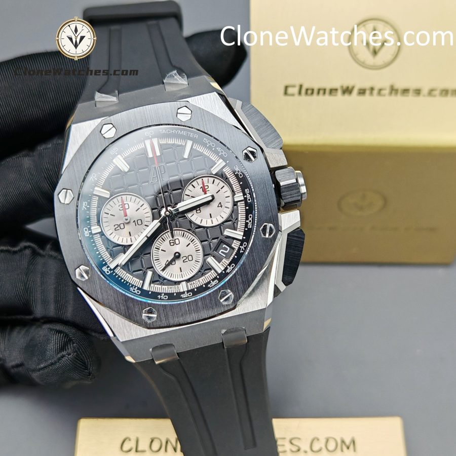 Audemars Piguet Super Clone Watches 1:1 Royal Oak Offshore Black Dial 26420 Selfwinding Chronograph - Image 5