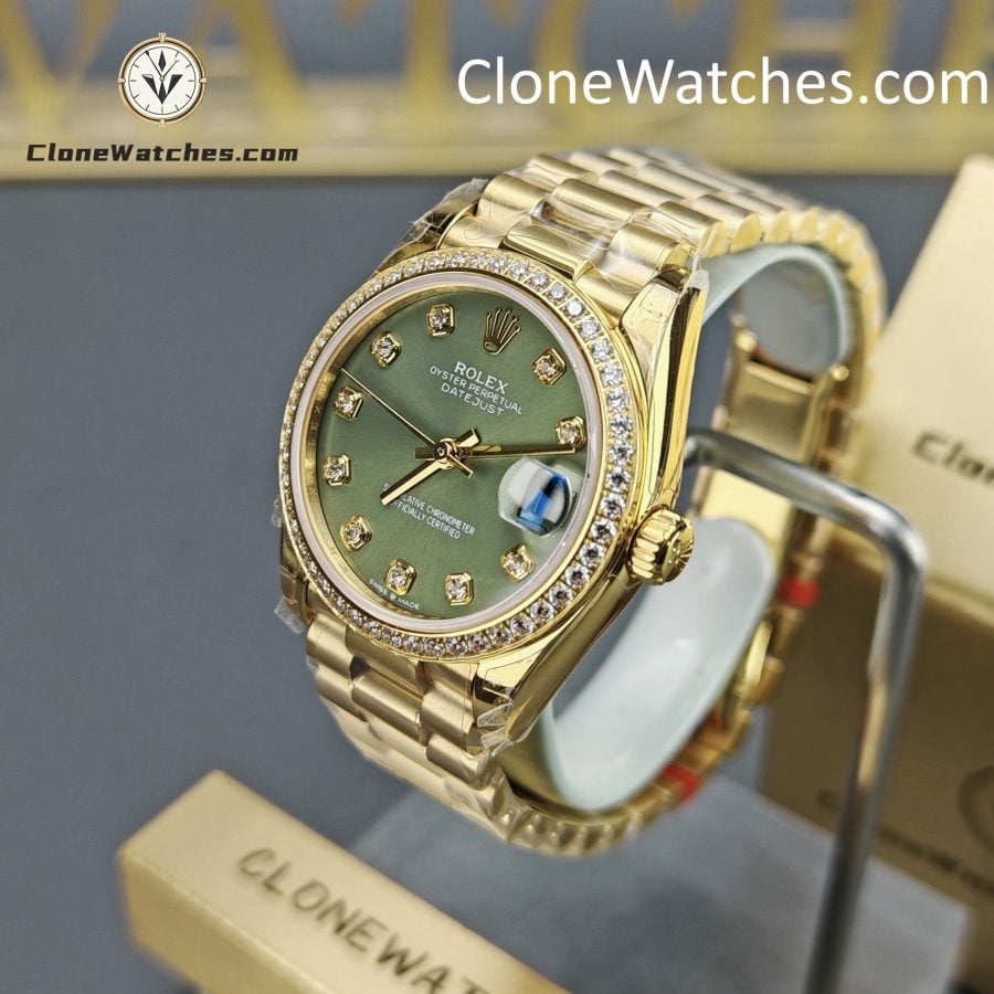 Rolex Super Clone Watches 1:1 DateJust m278288rbr-0007 President  31MM 2236 Movement - Image 2
