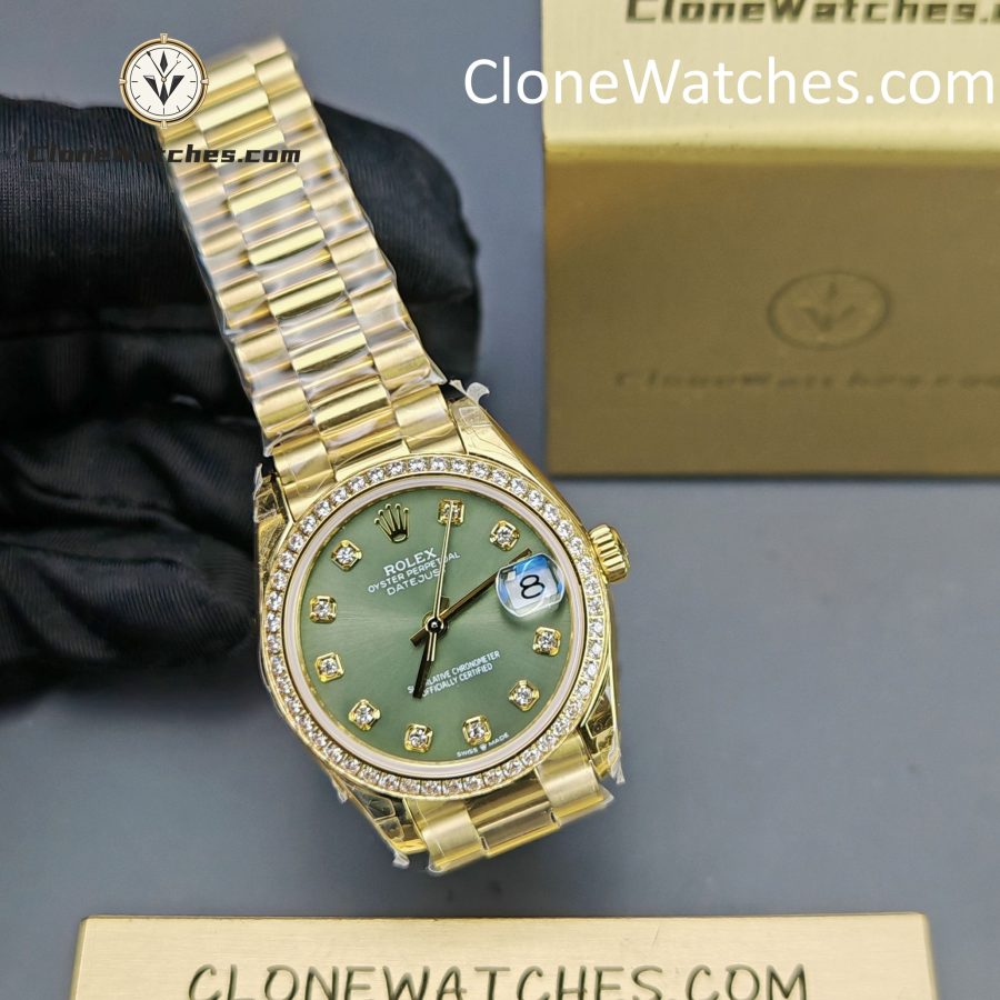 Rolex Super Clone Watches 1:1 DateJust m278288rbr-0007 President  31MM 2236 Movement - Image 3