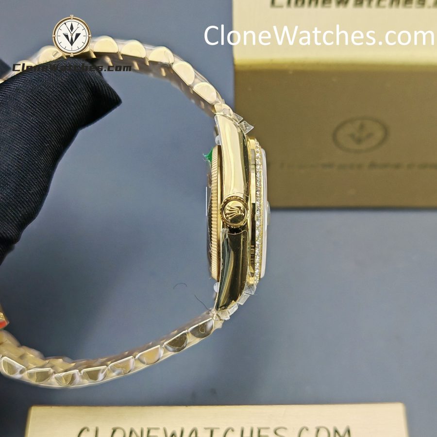 Rolex Super Clone Watches 1:1 DateJust m278288rbr-0007 President  31MM 2236 Movement - Image 6
