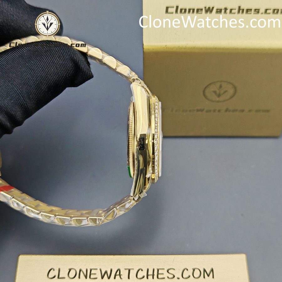Rolex Super Clone Watches 1:1 DateJust m278288rbr-0007 President  31MM 2236 Movement - Image 7