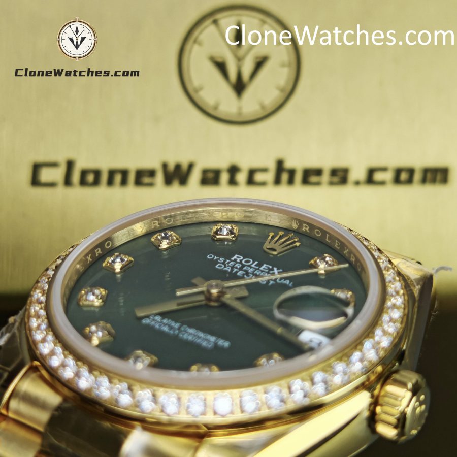 Rolex Super Clone Watches 1:1 DateJust m278288rbr-0007 President  31MM 2236 Movement - Image 12
