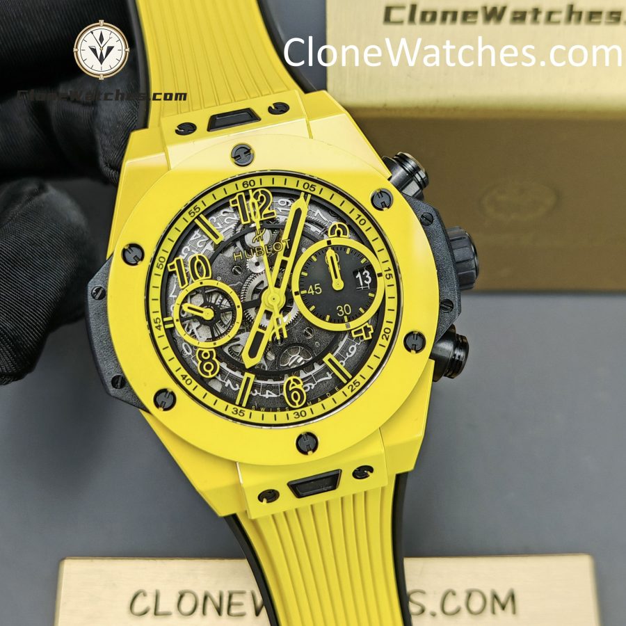Hublot Super Clone Watches 1:1 Big Bang Unico Yellow Magic 42MM 441.CY.471Y.RX - Image 4