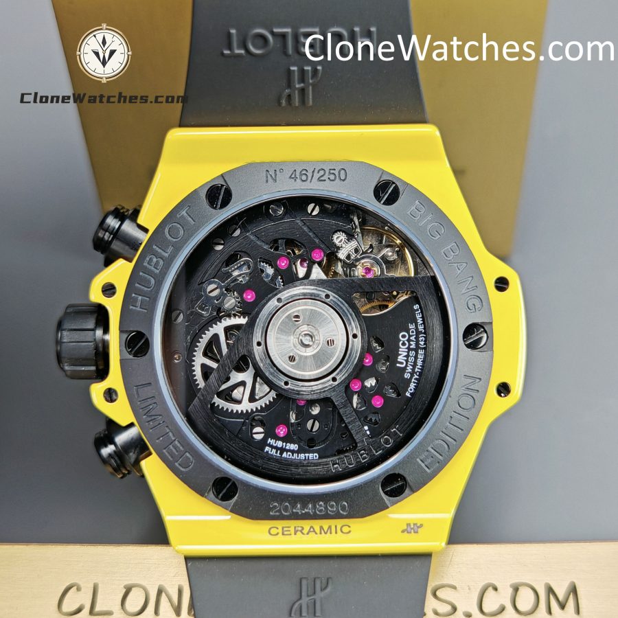 Hublot Super Clone Watches 1:1 Big Bang Unico Yellow Magic 42MM 441.CY.471Y.RX - Image 11