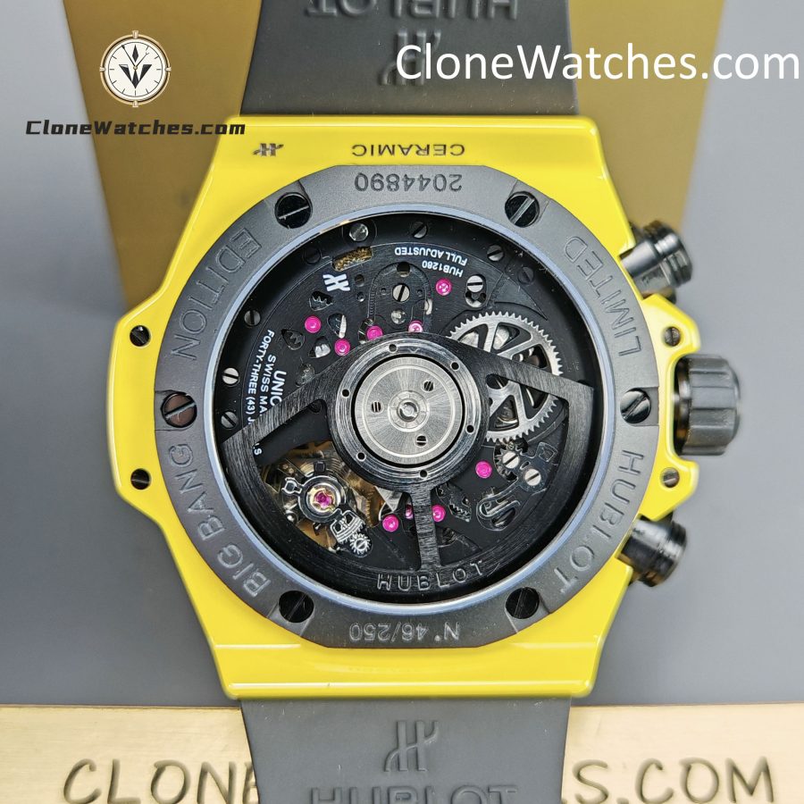 Hublot Super Clone Watches 1:1 Big Bang Unico Yellow Magic 42MM 441.CY.471Y.RX - Image 12