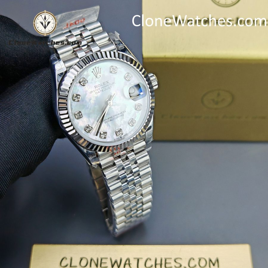 Rolex Super Clone Watches 1:1 DateJust m278274-0006 Jubilee 31MM 2236 Movement - Image 3