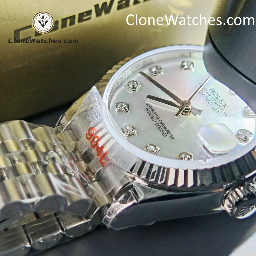 Rolex Super Clone Watches 1:1 DateJust m278274-0006 Jubilee 31MM 2236 Movement - Image 14