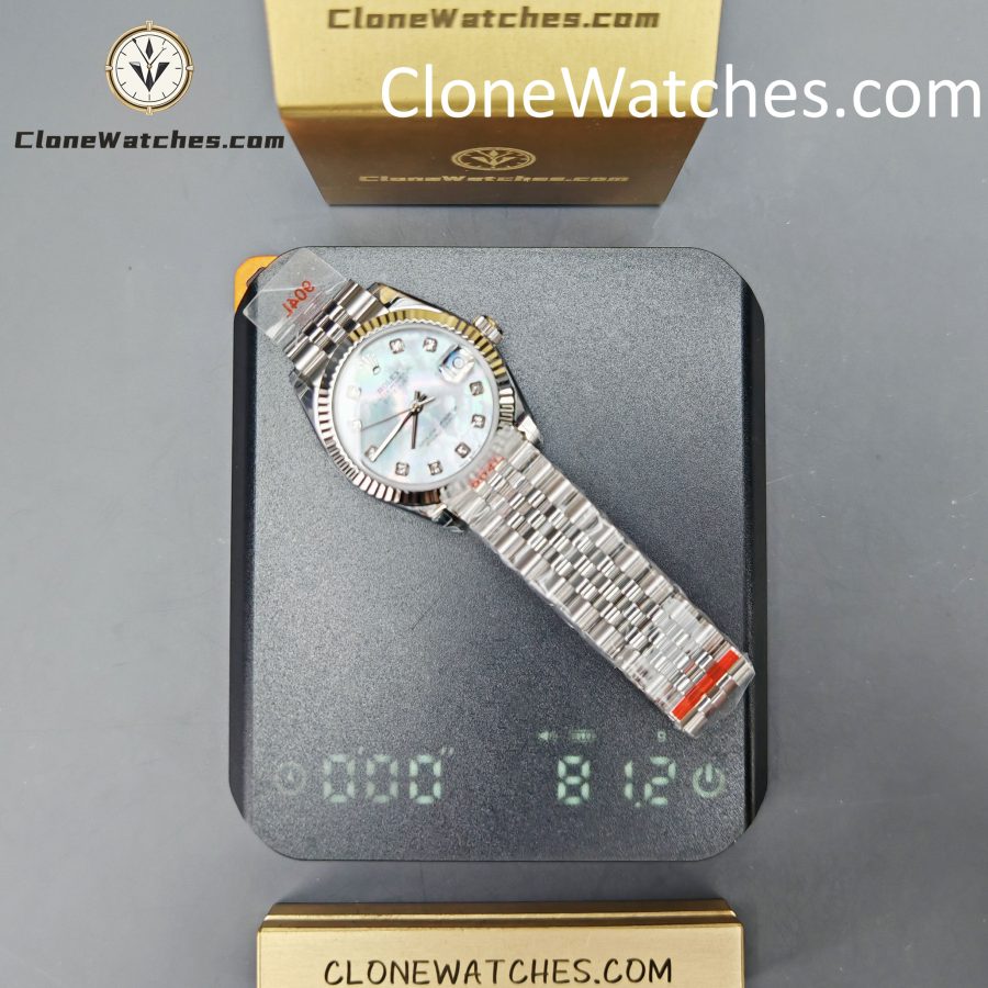 Rolex Super Clone Watches 1:1 DateJust m278274-0006 Jubilee 31MM 2236 Movement - Image 16